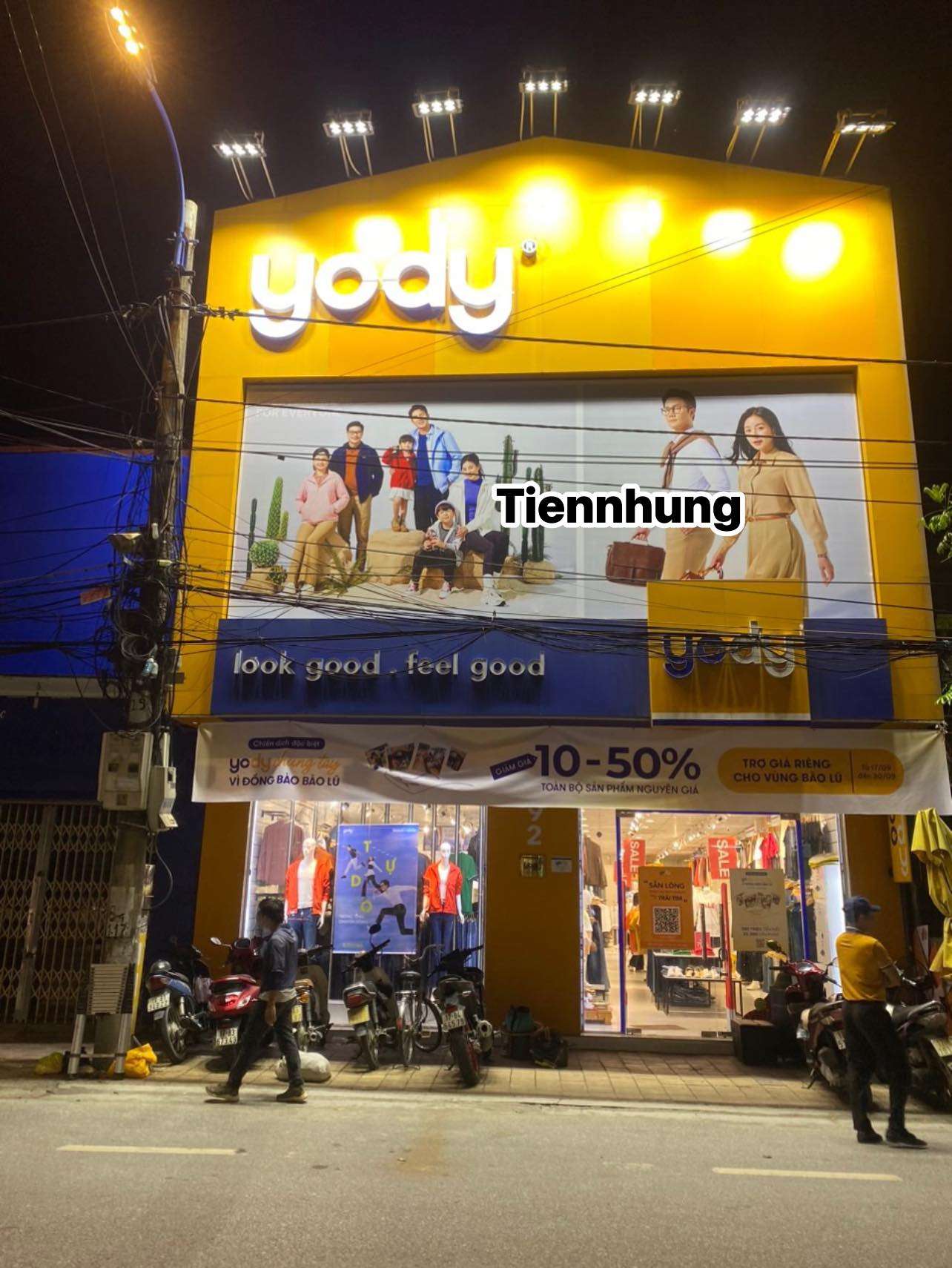 23 chuỗi thời trang YODY do Công ty Tiến Anh duy trì và bảo tồn Thái Bình – Nam Định – Ninh Bình